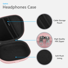 画像をギャラリービューアに読み込む, Geekria ケース NOVA ヘッドホンケース 互換性 ハードケース 旅行用 ハードシェルケース ソニー Sony MDR-ZX600, MDR-ZX310AP, MDR-ZX310, MDR-ZX300, MDR-ZX110NC, MDR-ZX110NA, MDR-ZX110, MDR-ZX100 に対応 収納ポーチ付き(ピンク)
