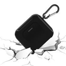 画像をギャラリービューアに読み込む, Geekria シリコンカバー 互換性カバースカルキャンディ Skullcandy Indy Evo 対応 True Wireless Earbuds 充電ケースカバー 外装カバーキーホルダーフック付き、充電ポートアクセス可能、フロントLED可視
