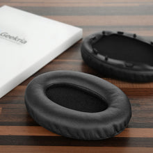 画像をギャラリービューアに読み込む, Geekria イヤーパッド QuickFit 互換性 パッド ソニー Sony WH-1000XM3 ヘッドホンに対応 パッド イヤー / イヤーカップ } (プロテインレザー/黒)
