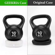 画像をギャラリービューアに読み込む, Geekria ケース Shield ヘッドホンケース 互換性 ハードケース 旅行用 ハードシェルケース ボーズ Bose QC Ultra, QC45, QuietComfort 35 II, QC25 に対応 収納ポーチ付き (White)
