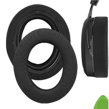 画像をギャラリービューアに読み込む, Geekria イヤーパッド Comfort 互換性 パッド コルセア Corsair HS70 PRO, HS60 PRO, HS50 PRO ヘッドホンに対応 パッド イヤー / イヤーカップ (メッシュファブリック / 黒)

