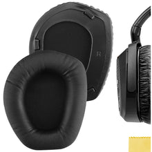 画像をギャラリービューアに読み込む, Geekria イヤーパッド QuickFit 互換性 パッド ゼンハイザー Sennheiser RS195, HDR195, RS185, HDR185, HDR175, RS175, HDR165, RS165 ヘッドホンに対応 パッド イヤー / イヤーカップ (プロテインレザー / ブラック)
