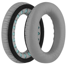 画像をギャラリービューアに読み込む, イヤーパッド + ヘッドバンド ボーズ Bose QC35, QC25, QC2, QC15 等ヘッドホンパッド 対応交換用 ヘッドホンパッド イヤークッション ( グレー シルバー) セット
