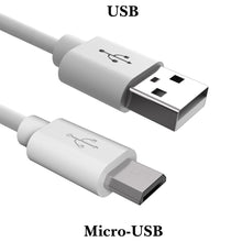 画像をギャラリービューアに読み込む, Geekria 充電ケーブル 互換性 USB 充電コード USB to Micro-USB ジェイビーエル JBL GO2, Flip4, Charge2+, Charge3, Pulse3, Boombox に対応 (白/30cm 2個)
