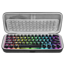 画像をギャラリービューアに読み込む, Geekria 60% コンパクトキーボードケース、61 キーコンピュータメカニカルキーボード用ハードシェルトラベルキャリングバッグ、ロジクール Logicool G PRO X 60、レイザー Razer Huntsman Mini 60%、RK Royal KLUDGE RK61 と互換性あり
