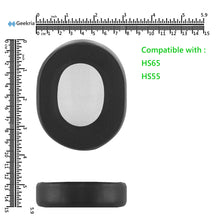 画像をギャラリービューアに読み込む, Geekria イヤーパッド Comfort 互換性 パッド コルセア Corsair HS65, HS55 ヘッドホンに対応 パッド イヤー / イヤーカップ (アイスシルク / 黒)
