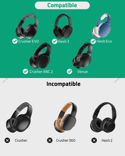 画像をギャラリービューアに読み込む, Geekria Elite 充電ヘッドホンケース スカルキャンディ Skullcandy Crusher ANC 2、Hesh ANC/Evo など対応 交換用ハードシェルトラベルキャリーバッグ (ブラック) パワーバンクなし
