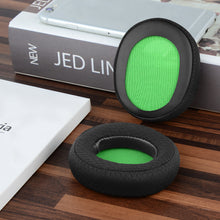 画像をギャラリービューアに読み込む, Geekria イヤーパッド Comfort 互換性 パッド PDP Gaming LVL30, LVL40 Wired Chat ヘッドホンに対応 パッド イヤー / イヤーカップ (メッシュファブリック / ブラック 緑)
