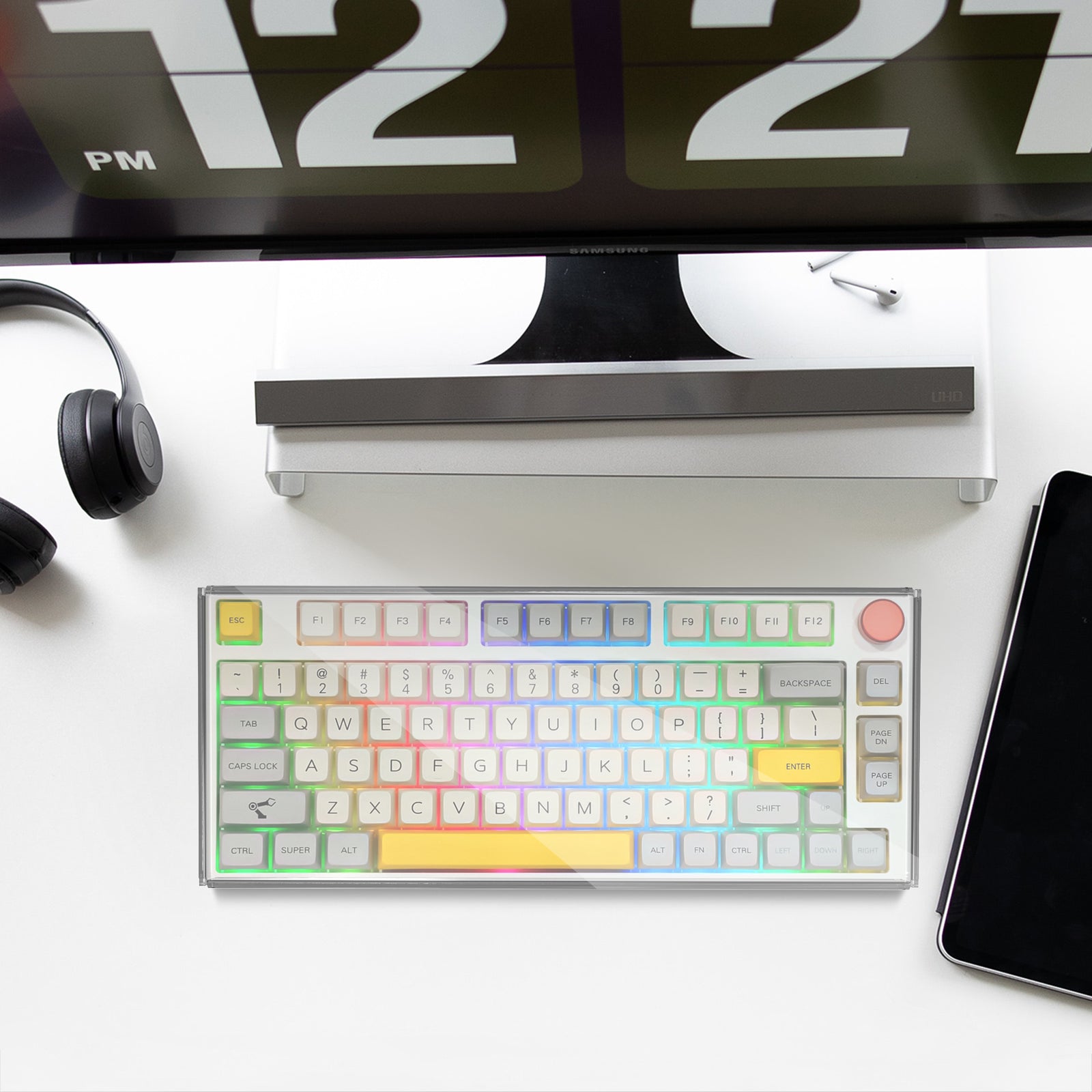 Geekria キーボード カバー ケース 互換品 EPOMAKER TH80 SE 