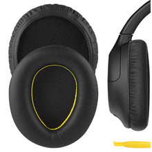 画像をギャラリービューアに読み込む, Geekria イヤーパッド QuickFit 互換性 パッド ソニー Sony WH-CH700N, WH-CH710N, WH-CH720N ヘッドホンに対応 パッド イヤー / イヤーカップ プロテインレザー (ブラック)
