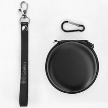 画像をギャラリービューアに読み込む, Geekria シールド イヤフォン ケースビーツバイドクタードレBeats Solo Buds, Studio Buds, Studio Buds+ 完全ワイヤレス イヤフォンと互換性あり、交換用ハードシェル トラベル キャリング バッグカラビナ クリップ付き (黒)
