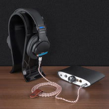 画像をギャラリービューアに読み込む, Geekria Apollo シルバーメッキ アップグレード 4.4mm から 3.5mm オーディオ ケーブル、ソニー Sony MDR-M1 MDR-MV1 MDR-M1ST ヘッドフォン対応、ねじ式ノブ ロック装置付き交換用コード (4.9 フィート / 1.5 メートル)
