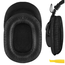 画像をギャラリービューアに読み込む, Geekria イヤーパッド QuickFit 互換性 パッド ソニー SONY MDR-7506, MDR-V6, MDR-CD900ST ヘッドホンに対応 パッド イヤー / イヤーカップ (レザーレット/ブラック)
