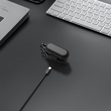 画像をギャラリービューアに読み込む, Geekria シリコン カバー 互換性 カバー beyerdynamic Free BYRD 対応 True Wireless Earbuds 充電ケース充電ケースカバー 外装カバー キーホルダーフック付き 充電ポートアクセス可能 (Black)
