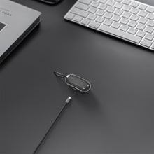 画像をギャラリービューアに読み込む, Geekria Silicone カバー ファーウェイ HUAWEI FreeBuds SE と互換性のある True Wireless Earbuds 充電ケース カバー 充電ポートにアクセスするためのキーチェーン フック付き (Clear)
