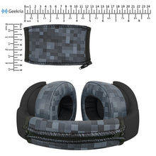 画像をギャラリービューアに読み込む, Geekria カバー 互換性 ヘッドバンドカバー スカルキャンディ Skullcandy Crusher Evo, Crusher ANC, Crusher ANC 2, Hesh 3, Hesh Evo, Hesh ANC, Venue 対応 ネオプレン製 ヘッドバンドクッション ヘッドバンドプロテクター 簡単に装着 工具不要 (マインクラフト グレー)
