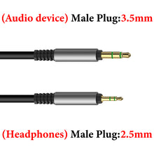 画像をギャラリービューアに読み込む, Geekria ケーブル 互換性 オーディオコード ジェイビーエルJBL Tune 770NC 760NC 750BTNC 720BT 710BT 700BT 660NC, Live 500BT ヘッドホンケーブル、3.5mmから2.5mm AUXケーブル (5.6 ft/1.7 m)
