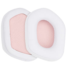 画像をギャラリービューアに読み込む, Geekria イヤーパッド QuickFit 互換性 パッド ロジクール Logitech G733, G535, G335 ヘッドホンに対応 パッド イヤー / イヤーカップ プロテインレザー (グレー+ピンク)
