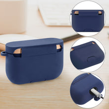 画像をギャラリービューアに読み込む, Geekria シリコン カバー 互換性 カバー Sony WF-1000XM3 対応 True Wireless Earbuds 充電ケース充電ケースカバー 外装カバー キーホルダーフック付き、充電ポートアクセス可能
