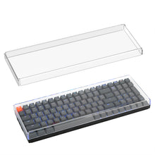 画像をギャラリービューアに読み込む, Geekria キーボード ダストカバー 透明アクリル キーパッドカバー Keychron K4、RK Royal KLUDGE RK100、Nuphy Air96 V2、LOFREE Flow ロープロファイル メカニカルキーボード 100 キーに対応
