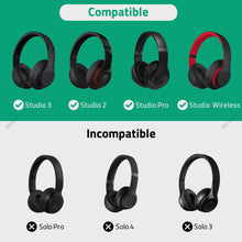 画像をギャラリービューアに読み込む, Geekria Shield ヘッドホンケース ビーツバイドクタードレ Beats Studio Pro/3/2 Wireless など対応 交換用ハードシェル トラベルキャリーバッグ ケーブル収納付き (レッド)
