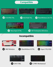 画像をギャラリービューアに読み込む, Geekria TKL キーボードケース、レイザー Razer BlackWidow Lite TKL、Keychron K8 / K8 Pro、スティールシリーズ SteelSeries New Apex 9 TKL / Apex Pro TKL Gen 3 対応、メカニカル ゲーミング キーボード用ハードシェル トラベル キャリーバッグ (スリム)
