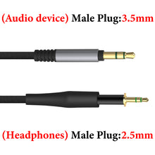 画像をギャラリービューアに読み込む, Geekria オーディオケーブル ナイロン編組互換性 オーディオコード アーカーゲーAKG Q460, K480, K430, K450, K451, K452, ジェイビーエル JBL J55, J55a, J55i, J88, J88a, J88i ヘッドホンケーブル、 2.5mmに適合する 0.6m
