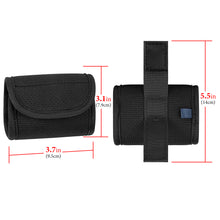 画像をギャラリービューアに読み込む, Geekria イヤホンポーチ ベルトループ付きスカルキャンディ Skullcandy Push Active 対応、イヤホンケースベルトホルスター、バッグストラップ用クリップホルダー付き保護ケースカバー、オールラウンド保護 (ブラック)
