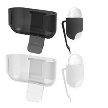 画像をギャラリービューアに読み込む, Geekria 超軽量ポリカーボネート製ベルトクリップイヤホンケース Apple AirPods Pro 2対応 ハイキングやアウトドア活動に最適なハードケース しっかり固定 (ブラック/ホワイト 2個パック)
