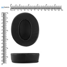 画像をギャラリービューアに読み込む, Geekria イヤーパッド Comfort 互換性 パッド Arctis HyperX スカルキャンディ Skullcandy ソニー Sony スティールシリーズ SteelSeries Turtle Beach and Other Large or Mid-Sized Over-Ear ヘッドホンに対応 パッド イヤー / イヤーカップ ハイブリッドベロア (ブラック)
