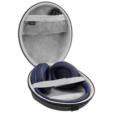 画像をギャラリービューアに読み込む, Geekria Shield ヘッドフォンケース、ソニー Sony WH-CH710N、スカルキャンディSkullcandy Hesh Evo、ゼンハイザー Sennheiser HD 450BT などのヘッドフォンに対応、交換用ハードシェル旅行用キャリーバッグ (ブラック)
