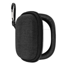 画像をギャラリービューアに読み込む, Geekria シールド イヤフォン ケースグーグル Google Pixel Buds 2A/2 完全ワイヤレス イヤフォンと互換性あり、カラビナ クリップ付き交換用ハードシェル トラベル キャリング バッグ (グレー)
