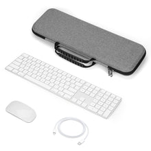 画像をギャラリービューアに読み込む, Geekria 収納ケース 互換品 アップル Apple Magic キーボード テンキー付き+ アップル Apple Magicマウス ワイヤレスポータブル ハードシェルトラベルキャリングバッグ
