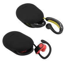 画像をギャラリービューアに読み込む, Geekria シリコン カバー 互換性 カバー Jabra Sport Pace, Bose SoundSport, Sennheiser In-Ear 対応 Earbuds ケースカバー 外装カバー (Black)
