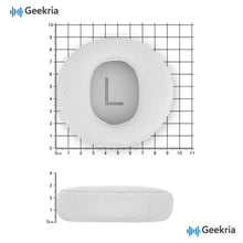 画像をギャラリービューアに読み込む, Geekria イヤーパッド Comfort 互換性 パッド マイクロソフト Microsoft Surface GEN I / GEN II ヘッドホンに対応 パッド イヤー / イヤーカップ メッシュファブリック (グレー)
