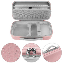 画像をギャラリービューアに読み込む, Geekria デスクトップコンピューターハードトラベルケース、アップル Apple 2024 Mac Mini M4 / Mini M4 Pro 対応、Magicキーボード、マウス、トラックパッド、アクセサリー収納可能 (ピンク)
