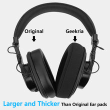 画像をギャラリービューアに読み込む, Geekria イヤーパッド Comfort 特厚互換性 パッドソニー Sony MDR-7506, MDR-V6, MDR-CD900STヘッドホンに対応 パッド イヤー / イヤーカップ メッシュファブリック (黒)
