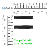 画像をギャラリービューアに読み込む, Geekria ヘッドバンド 互換性 ヘッドホンヘッドバンドプロテインレザーゼンハイザー Sennheiser PX100 PX200 PX80 対応 交換用 ( ブラック)
