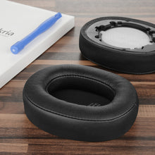 画像をギャラリービューアに読み込む, Geekria イヤーパッド QuickFit 互換性 パッド ジェイビーエル JBL LIVE 500BT ヘッドホンに対応 パッド イヤー / イヤーカップ (プロテインレザー / ブラック)
