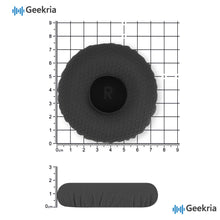画像をギャラリービューアに読み込む, Geekria イヤーパッドComfort 互換性 パッド ジェイビーエル JBL Tune 600 (T600BTNC, 600BTNC)/ 660 (T660NC, 660NC)/ 670 (T670NC, 670NC) ヘッドホンに対応 パッド イヤー / イヤーカップ メッシュファブリック(黒)
