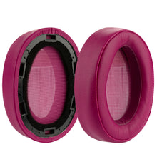 画像をギャラリービューアに読み込む, Geekria イヤーパッド QuickFit 互換性 パッド ソニー Sony MDR-100ABN, WH-H900N ヘッドホンに対応 パッド イヤー / イヤーカップ ( プロテインレザー / ボルドーレッド )

