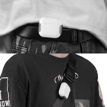 画像をギャラリービューアに読み込む, Geekria 超軽量 ポリカーボネート ベルト クリップ イヤホン ケース アップル Apple AirPods 4と互換性あり ハイキング 室外活動用 ハードシェル しっかり固定でき (ブラック 1個 シングルケース)
