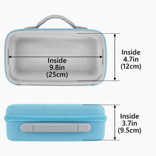 画像をギャラリービューアに読み込む, Geekria ハードシェル キャリングケース ボーズ Bose SoundLink Plus対応、EVA製保護トラベルケース ハニカム構造の裏地付き上部、柔らかな起毛素材の底面、強化ハンドル付き (ブルー)
