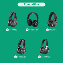 画像をギャラリービューアに読み込む, Geekria イヤーパッドComfort互換性 パッドオーディオテクニカ ATH M50X, M50XBT, M50XBT2, M50, M40X, M30, M20, M10, Logitech G Pro X/ Pro X2 ヘッドホンに対応 パッド イヤー / イヤーカップベロア(黒)
