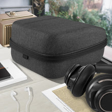 画像をギャラリービューアに読み込む, Geekria ケース Shield ヘッドホンケース 互換性 ハードケース 旅行用 ハードシェルケース プラントロニクス Plantronics BackBeat PRO, BackBeat PRO+, BackBeat GO 600, BackBeat GO 810, BackBeat PRO 2, BackBeat PRO 2 SE, BackBeat FIT 6100, RIG 800 LX, RIG 700, VOYAGER 8200 UC に対応 収納ポーチ付き (濃い灰色)
