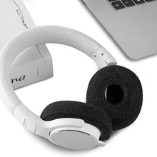 画像をギャラリービューアに読み込む, Geekria カバー 2 ペア 互換性 イヤーパッドカバー (SGS認証済) 劣化防止、防塵 ヘッドホン交換用 ストレッチニット 4-8CM ヘッドホン用 洗濯可 (Small / ブラック・フラワリーグレー)
