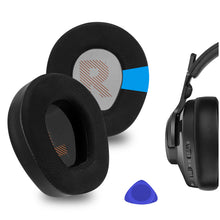 画像をギャラリービューアに読み込む, Geekria イヤーパッド Sport 互換性 パッド レイザー ジェイビーエル JBL Quantum 200, Quantum 300 ヘッドホンに対応 パッド イヤー / イヤーカップ 冷却ジェル (黒)
