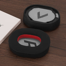 画像をギャラリービューアに読み込む, Geekria イヤーパッド Sport 互換性 パッド プラントロニクス Plantronics BackBeat PRO 2, BackBeat PRO 2 Special Edition, Voyager 8200 UC ヘッドホンに対応 パッド イヤー イヤーカップ 冷却ジェル (黒/赤)
