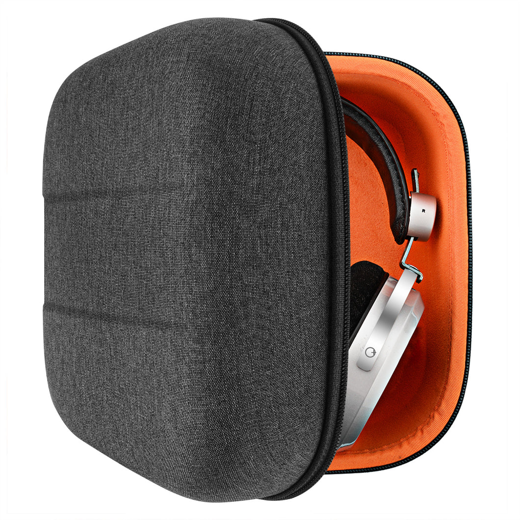 Geekria ケース Shield ヘッドホンケース 互換性 ハードケース 旅行用 ハードシェルケース ハイファイマン HiFiMAN Sundara-C, Sundara, HE-R10D, HE-R9 BT, HE-R9, HE 6se, HE6, HE 5se, HE 5LE, HE 5he, HE4XX, HE-560 V2, HE-560, HE-500, HE 400i, HE400se, HE 400S, HE400, HE-300 に対応 収納ポーチ付き (ダークグレー)