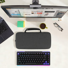 画像をギャラリービューアに読み込む, Geekria キーボードハードシェルケース ロジクール Logicool G512 X 75, Alto Keys K75M, nuphy Kick75, Attack Shark ajazz AK820, Redragon K673, YUNZII B75と互換性あり トラベルキャリングバッグ (ダークグレー)
